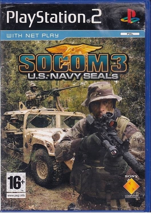 SOCOM 3 US Navy SEALs - PS2 (B Grade) (Genbrug)